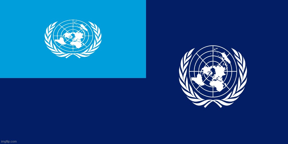 flag of disunited nations. Blank Meme Template