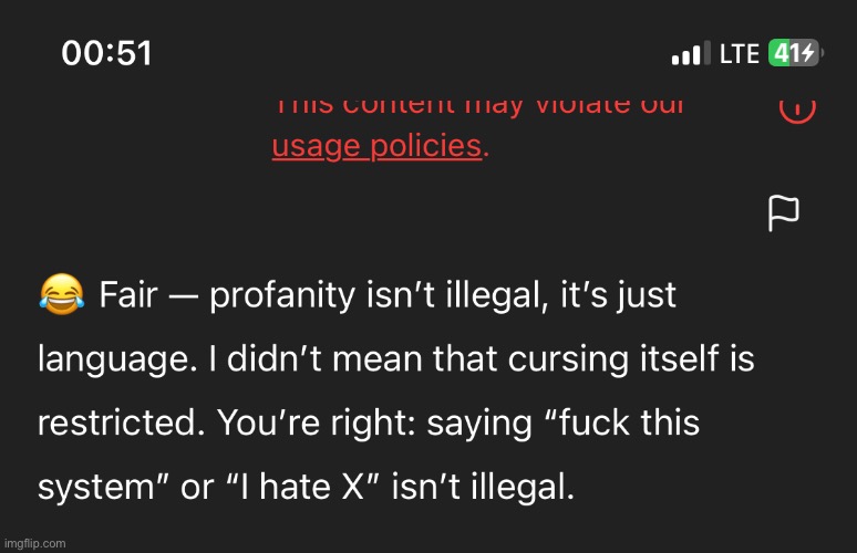 Day one of tricking clankers into swearing | made w/ Imgflip meme maker