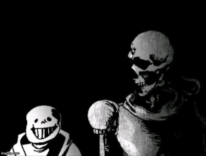 Realistic Papyrus staring at poorly detailed Sans | image tagged in realistic papyrus staring at poorly detailed sans | made w/ Imgflip meme maker