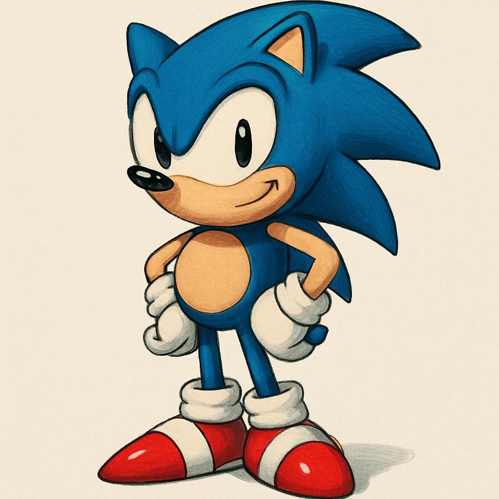 Sonic Blank Meme Template