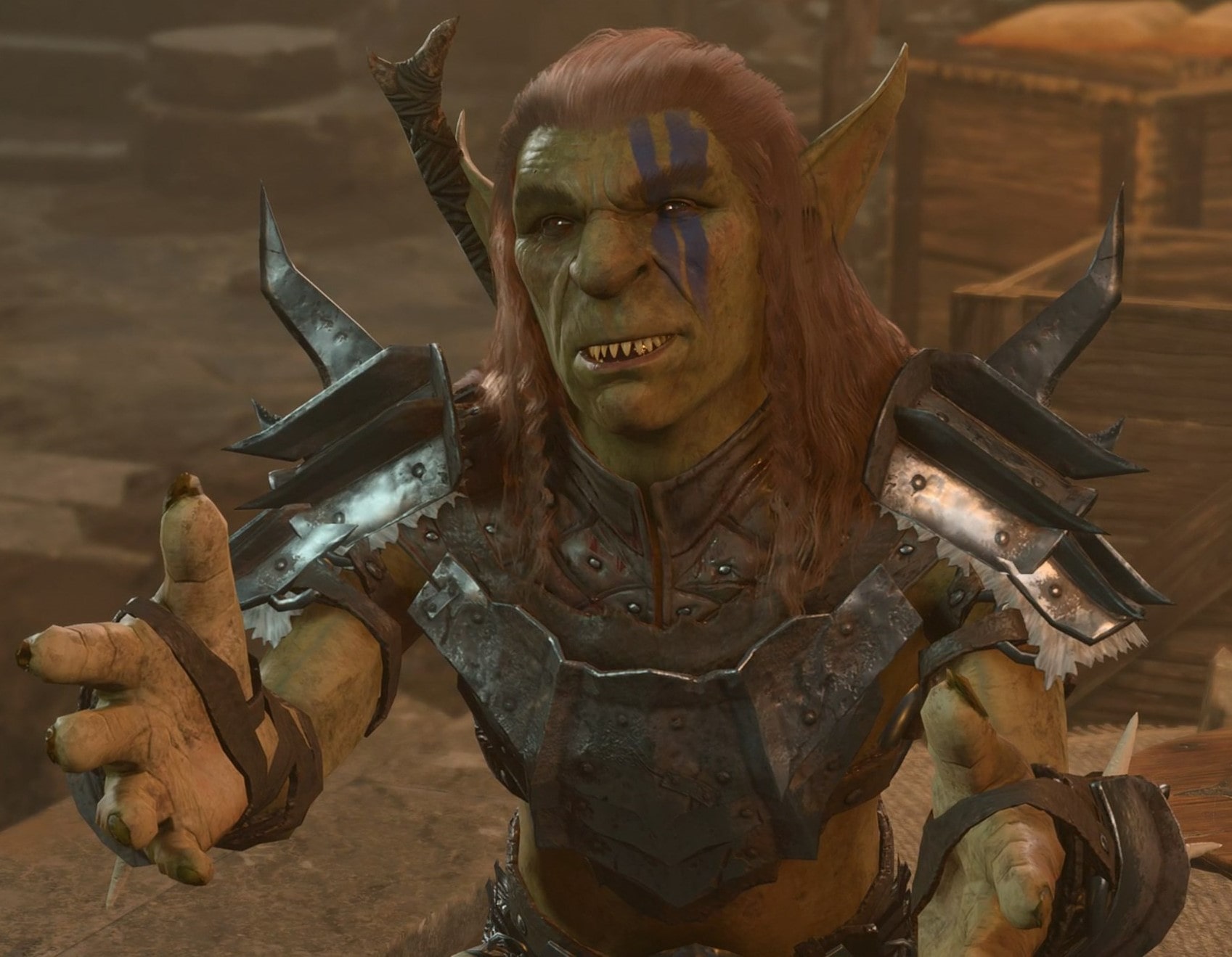 Grat the Trader BG3 Blank Meme Template