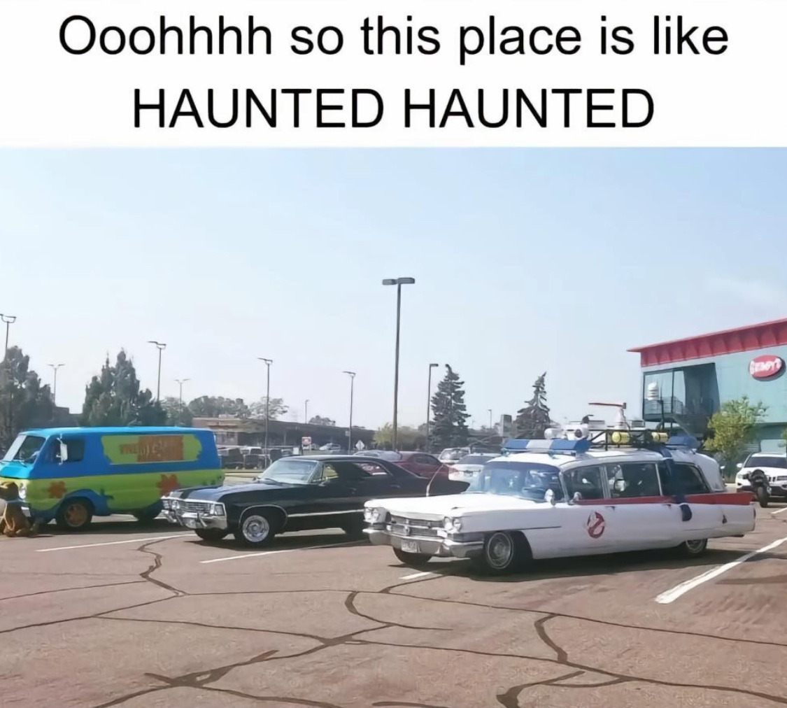 Ooohhhh so this is like HAUNTED HAUNTED Blank Meme Template