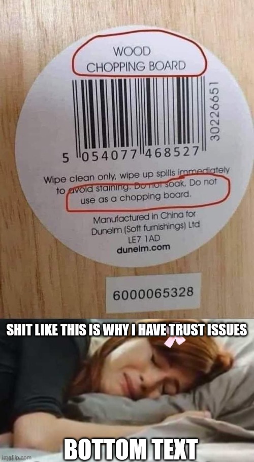 SHIT LIKE THIS IS WHY I HAVE TRUST ISSUES; BOTTOM TEXT | image tagged in gretchen crying | made w/ Imgflip meme maker