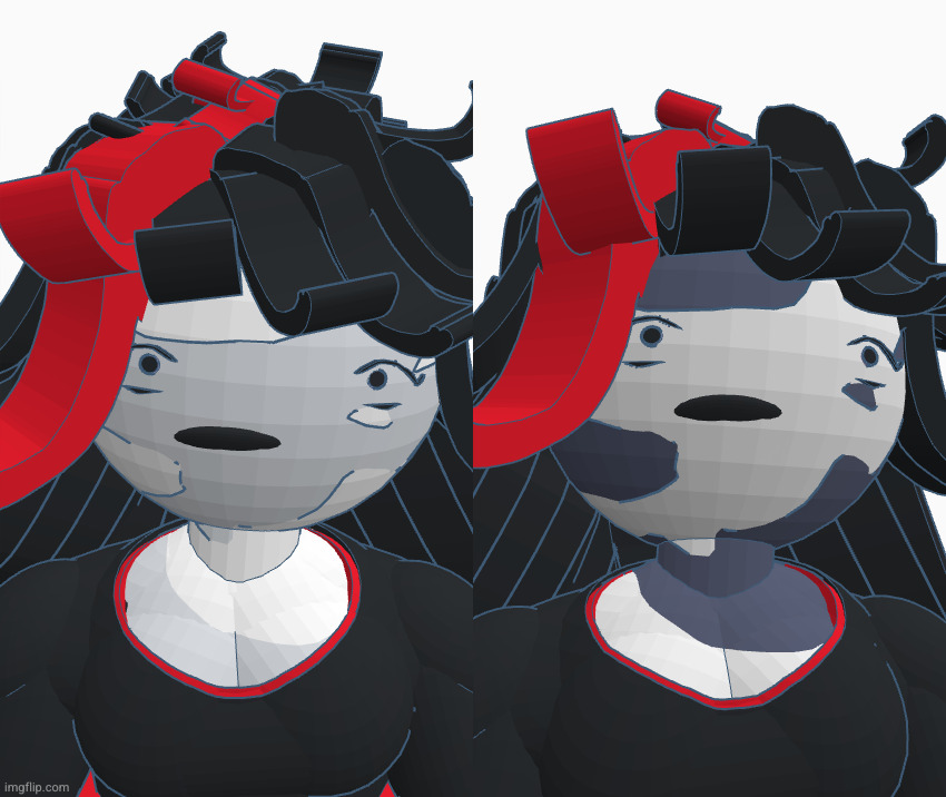 I saw an ad for vitiligo or something I wasn't paying attention and wondered what It'd look like on a beanoid | made w/ Imgflip meme maker