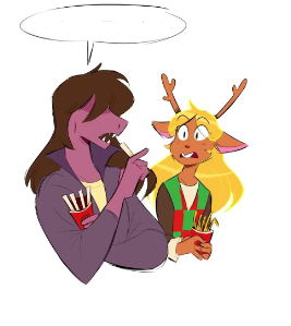 High Quality Susie tells noelle x Blank Meme Template