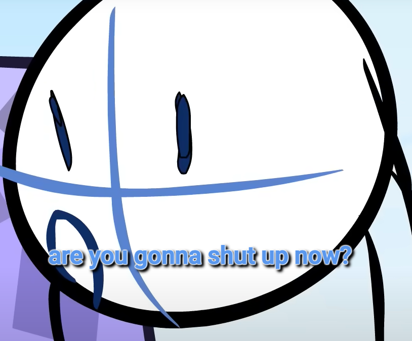 can you shut up now Blank Meme Template