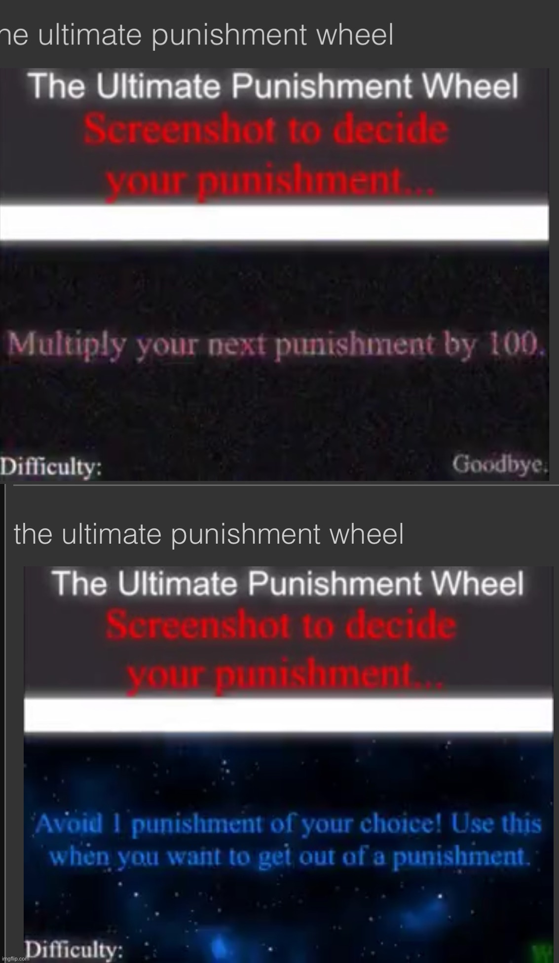 Does ts mean I can avoid 100 punishments | made w/ Imgflip meme maker