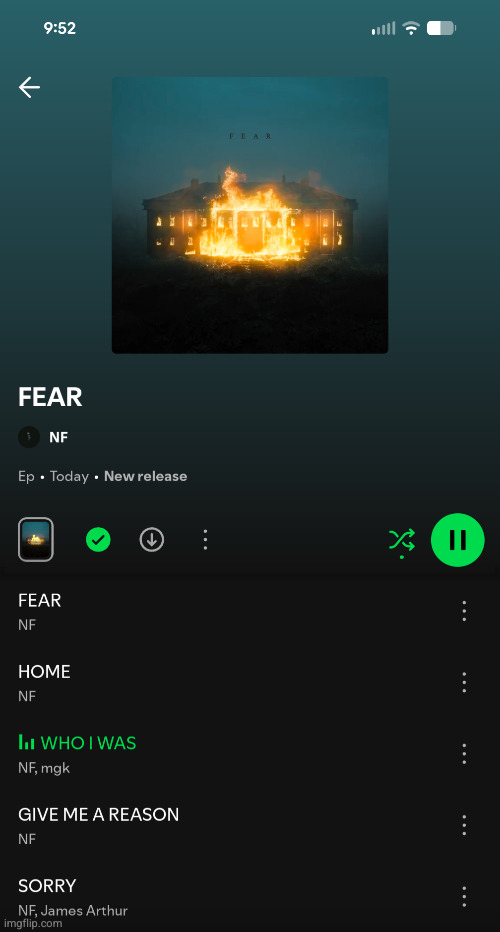 set some time off from your day to listen I swear | image tagged in nf,nf real music,music,rap,mgk | made w/ Imgflip meme maker