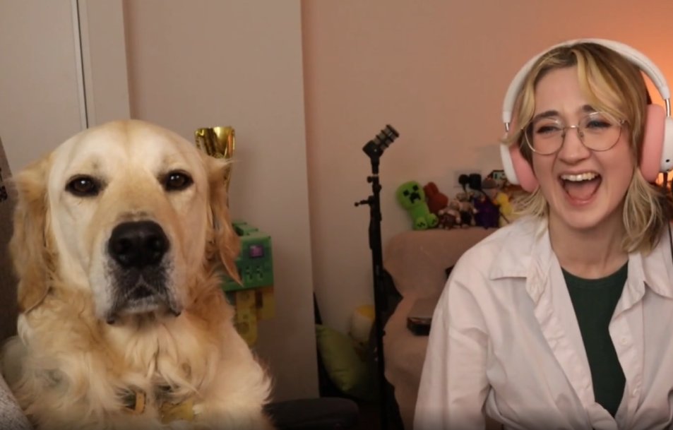 Dog Girl Blank Meme Template