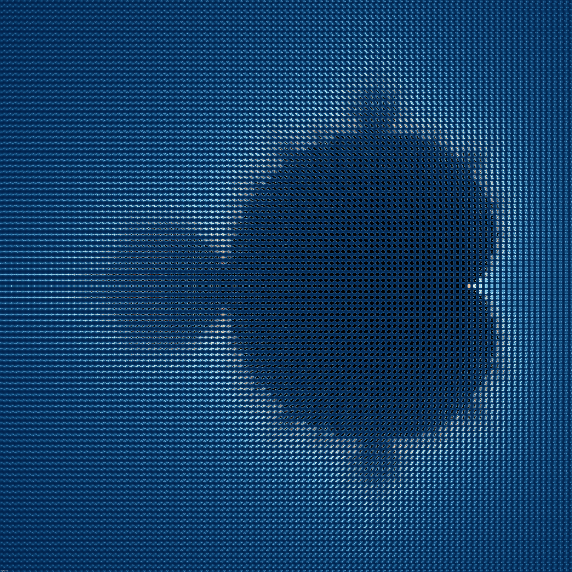 High Quality cool af mandelbrot set mosaic made from corresponding julia sets Blank Meme Template