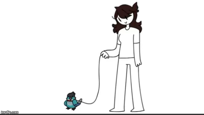 Jaiden walking Ari | image tagged in jaiden walking ari | made w/ Imgflip meme maker