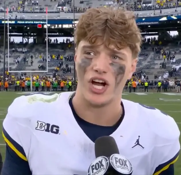 JJ McCarthy crying Blank Meme Template