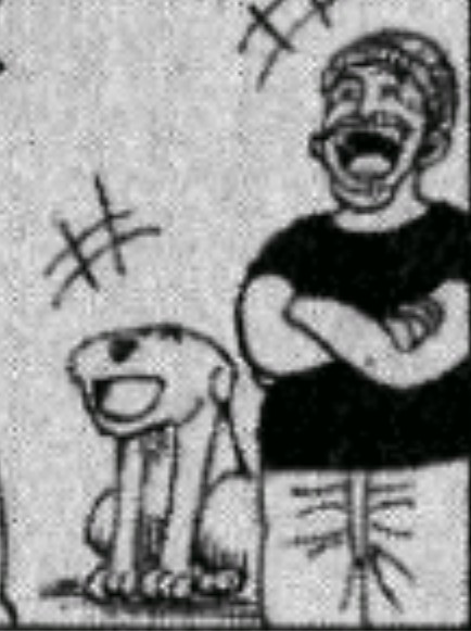 Man and Shushu Blank Meme Template