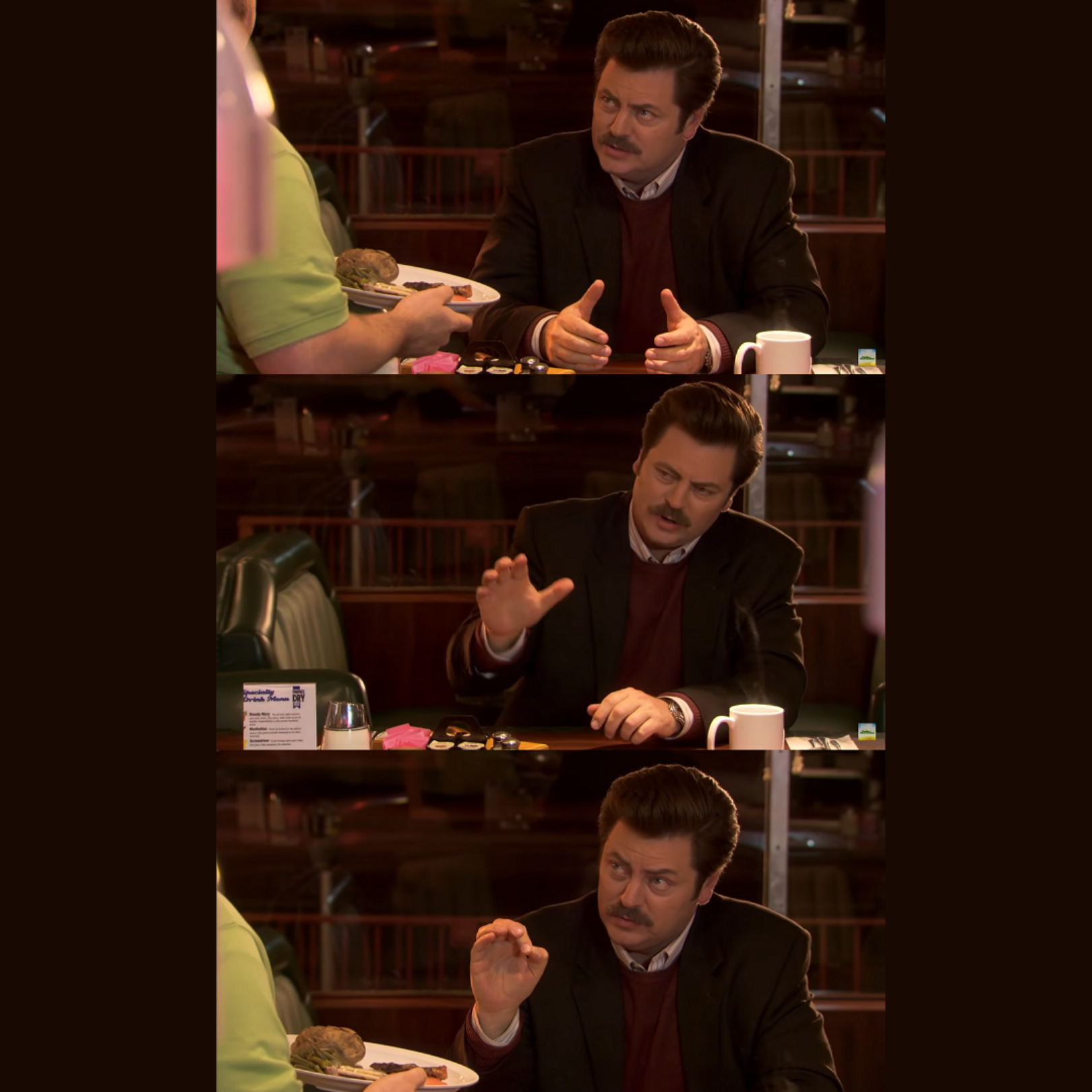 Give me ALL the Bacon and Eggs You Have  Alt Blank Meme Template