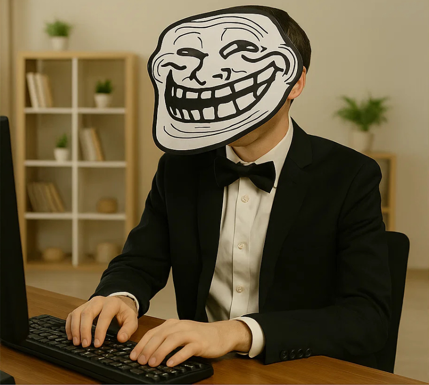 professional troller Blank Meme Template