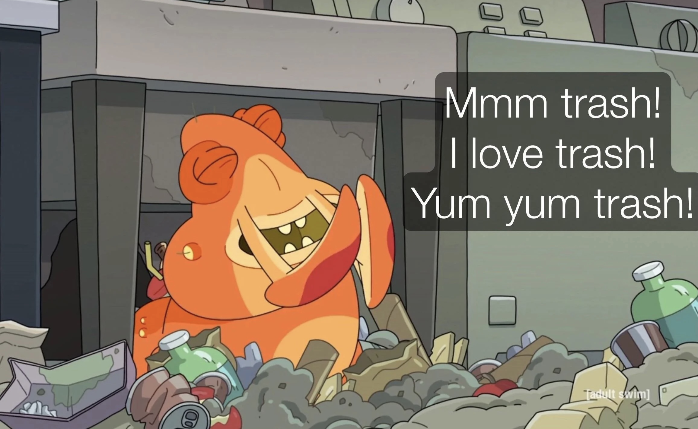 Garbage Goober Blank Meme Template