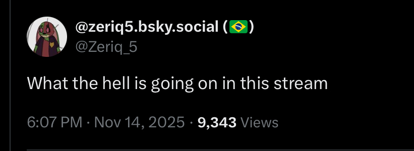 what the hell is going on in this stream Blank Meme Template