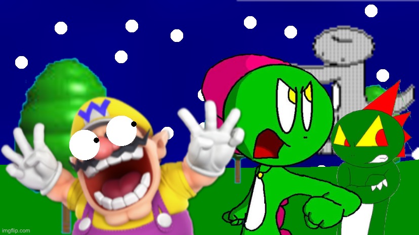 Wario dies By Scales78 Kicked.mp3 | image tagged in wario dies,wario,luigi,mario | made w/ Imgflip meme maker