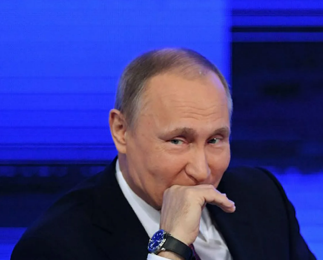 Condescending Putin Blank Meme Template