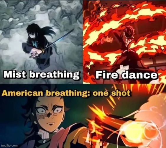 Turns out the real Hashira was the guy who skipped sword traning | image tagged in memes,funny,anime,anime memes,demon slayer | made w/ Imgflip meme maker