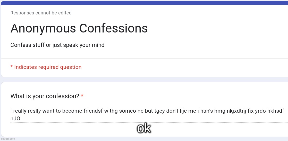 ok | made w/ Imgflip meme maker