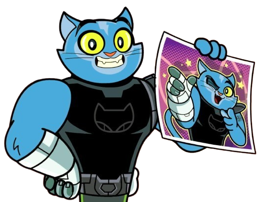 Mr. Claw With His Photo Blank Meme Template