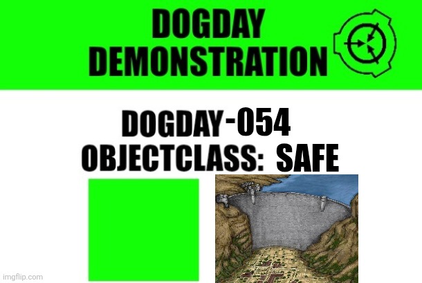 Dogday-054 Blank Meme Template