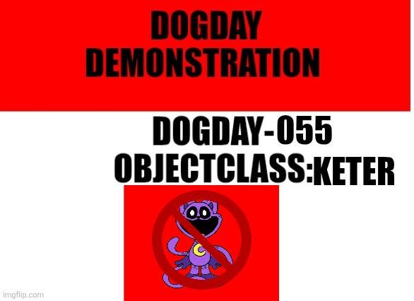 Dogday-055 Blank Meme Template