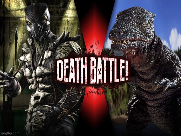 Reptile vs gorosaurus (mortal kombat vs toho) | DEATH BATTLE | image tagged in death battle,mortal kombat,godzilla | made w/ Imgflip meme maker