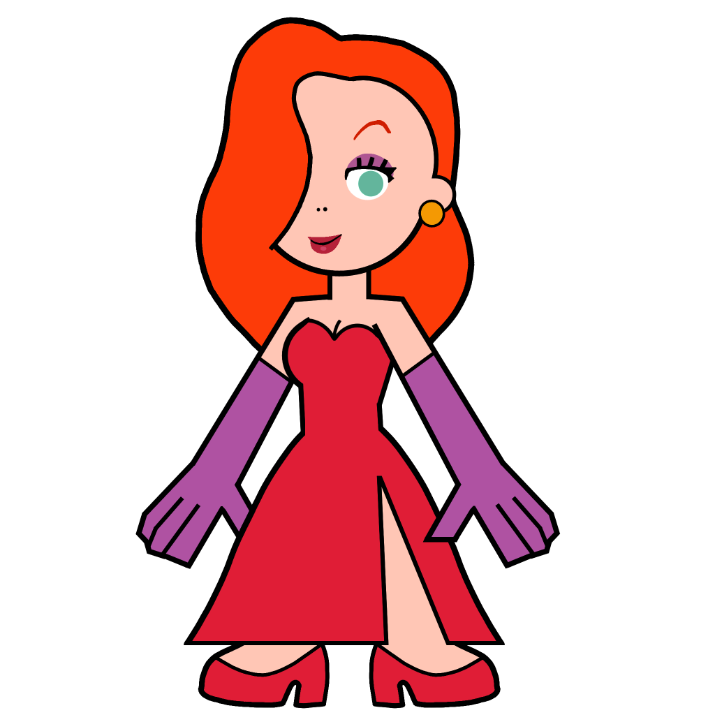 Jessica Rabbit in Hero 108 Style Blank Meme Template