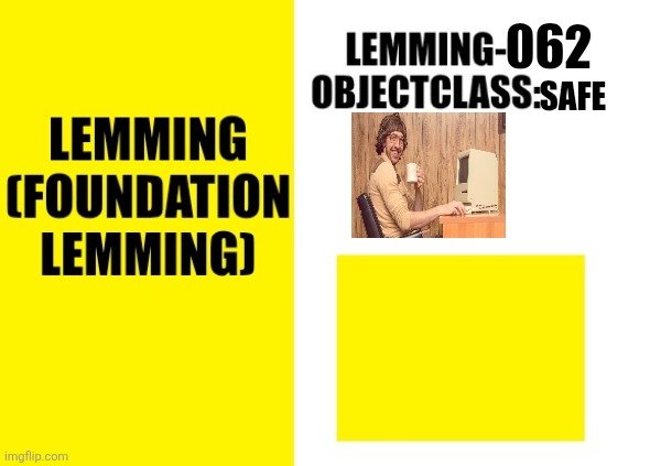 Lemming-062 Blank Meme Template