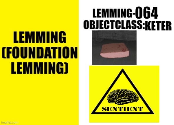 Lemming-064 Blank Meme Template