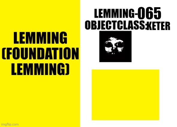 Lemming-065 Blank Meme Template