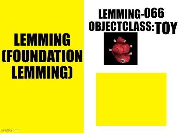 LEMMING-066 Blank Meme Template