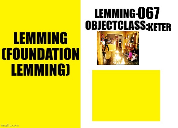 Lemming-067 Blank Meme Template