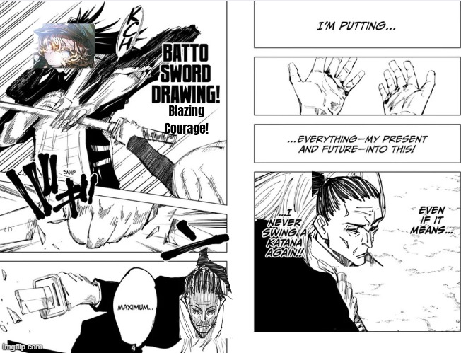 Ogi Slander (for A Young Girl's Ten Shadows) | image tagged in jjk | made w/ Imgflip meme maker