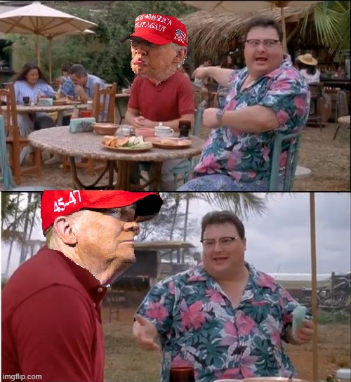 trump Blank Meme Template