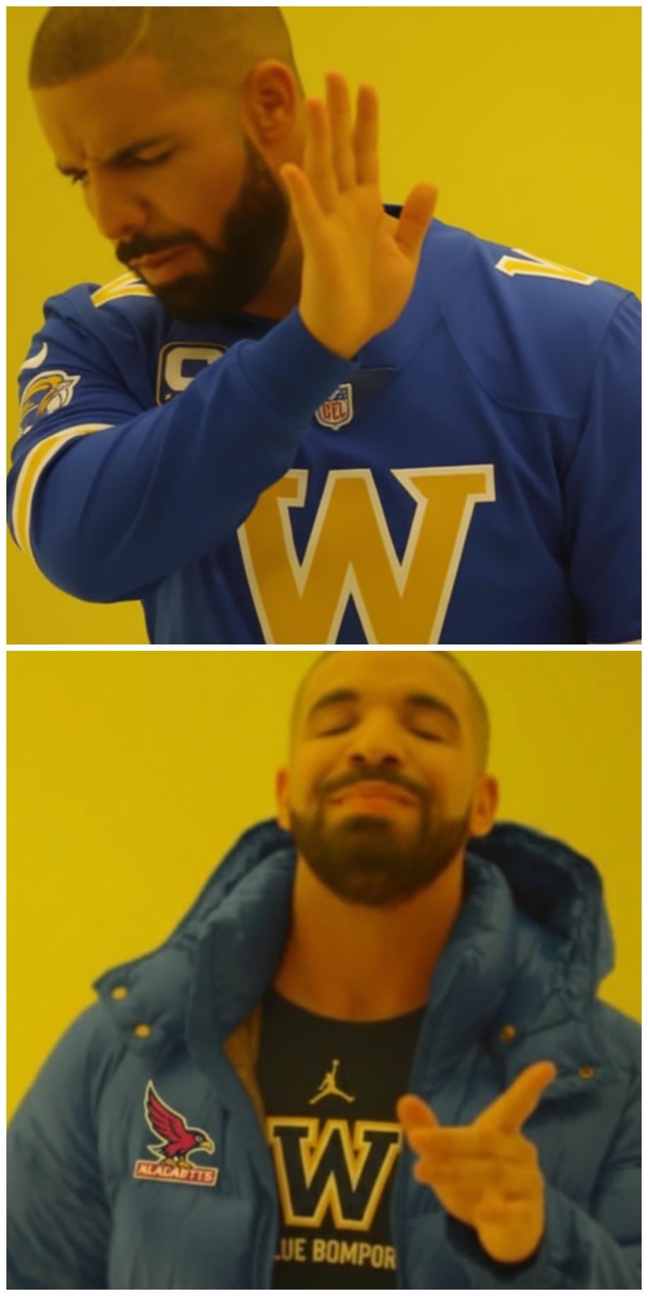 Blue bombers Blank Meme Template