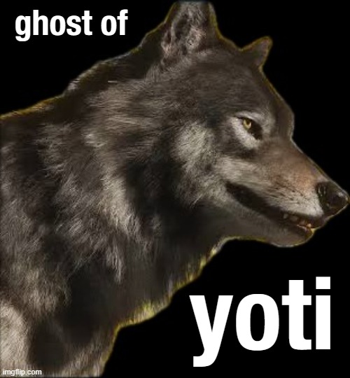 Ghost of Yotei Wolf | ghost of yoti | image tagged in ghost of yotei wolf | made w/ Imgflip meme maker