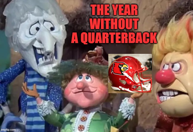 THE YEAR WITHOUT A QUARTERBACK | made w/ Imgflip meme maker