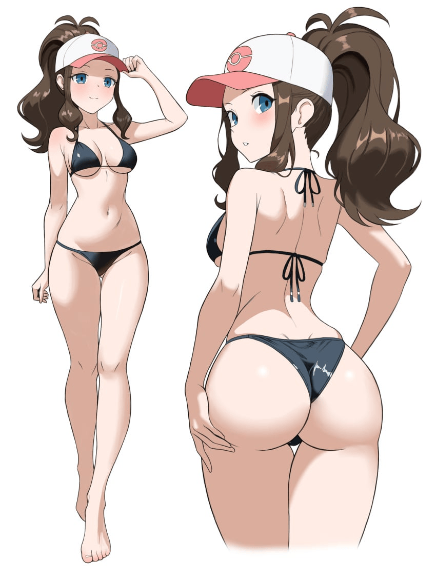 Sexy Hilda in a bikini Blank Meme Template