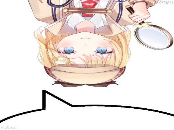 Amelia watson speech bubble | image tagged in amelia watson speech bubble | made w/ Imgflip meme maker