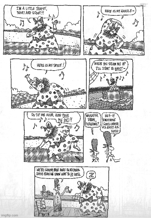 Classic Overboard | image tagged in comics | made w/ Imgflip meme maker