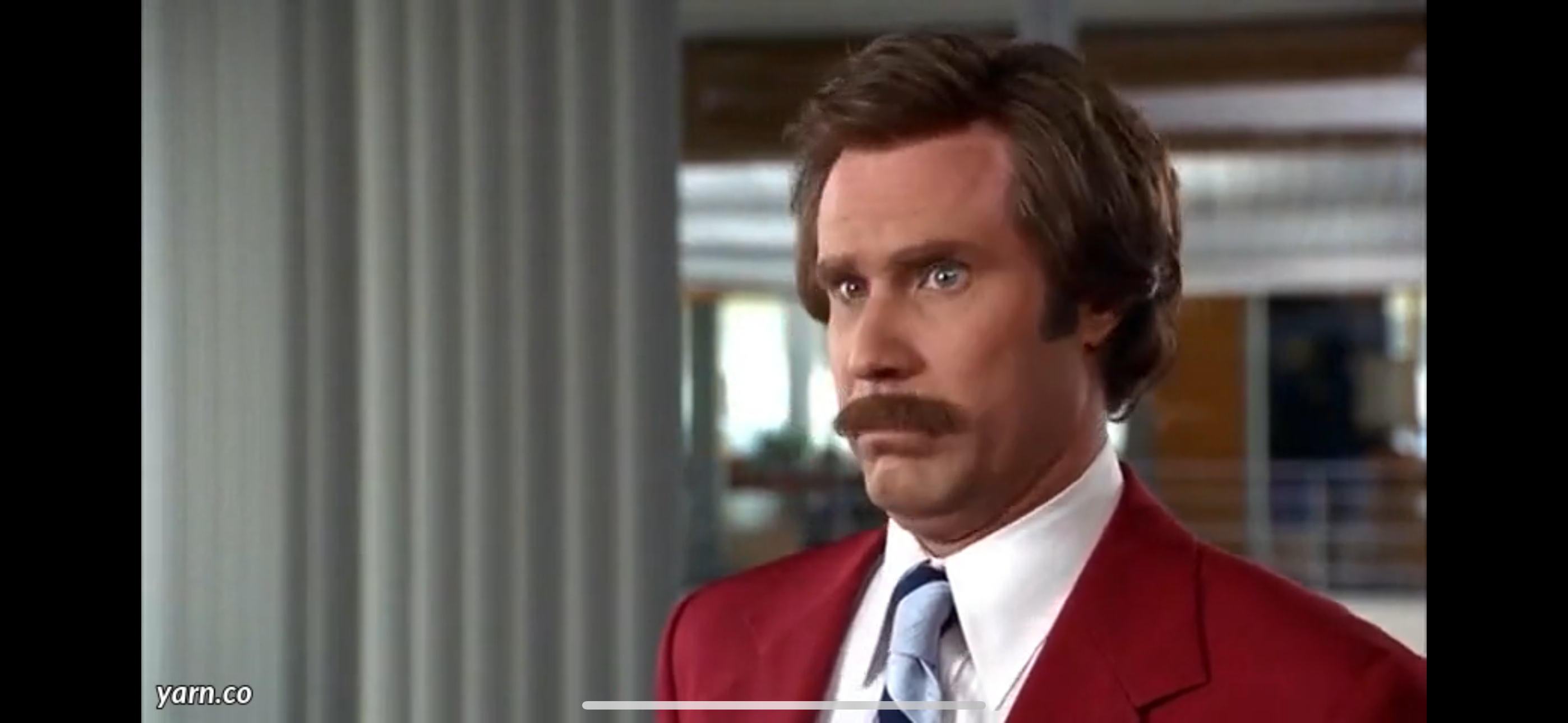 Ron burgundy Blank Meme Template