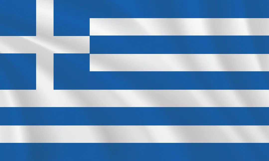 Greece flag Blank Meme Template