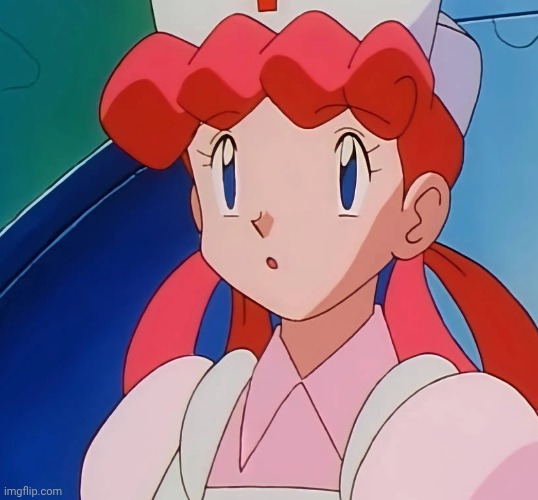 nurse joy worried | image tagged in nurse joy worried | made w/ Imgflip meme maker