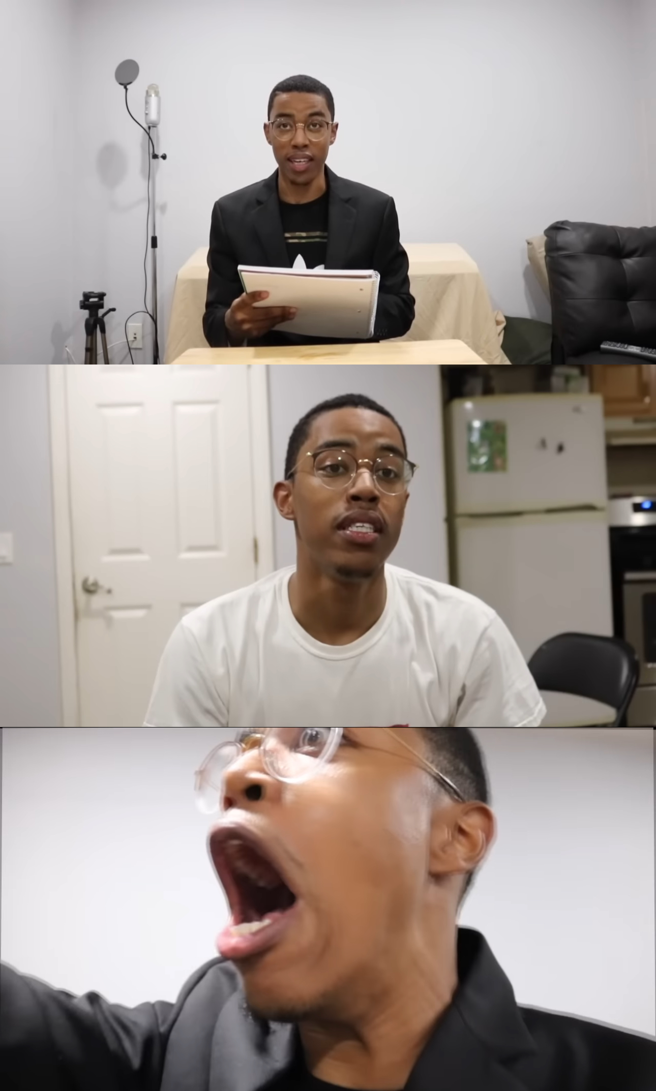 Super hero interview Blank Meme Template