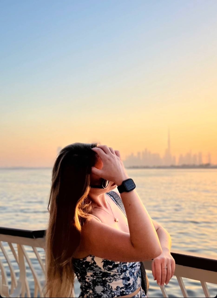 Tall White Ukrainian East Slavic Girl From Dubai Blank Meme Template