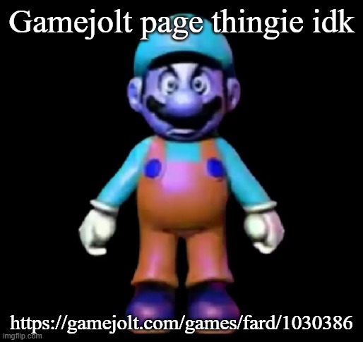 Urio | Gamejolt page thingie idk; https://gamejolt.com/games/fard/1030386 | image tagged in urio | made w/ Imgflip meme maker