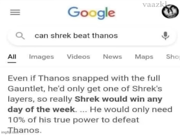 ogres are always like onions | image tagged in google | made w/ Imgflip meme maker